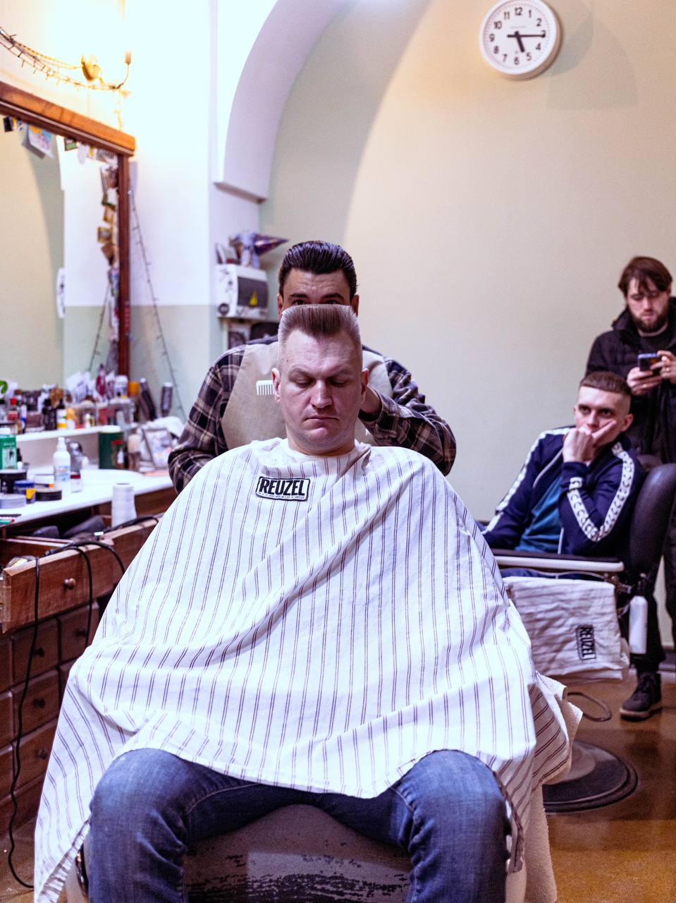 Работа барбера 22